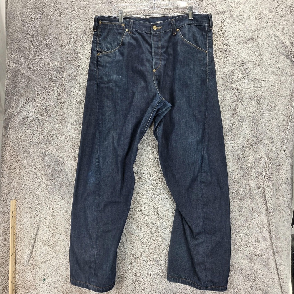 VTG Levis Engineered Jeans Mens 38x34 Blue 10th Anniversary Twisted Dark Wash